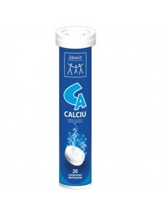 Calciu efervescent x 20 cpr