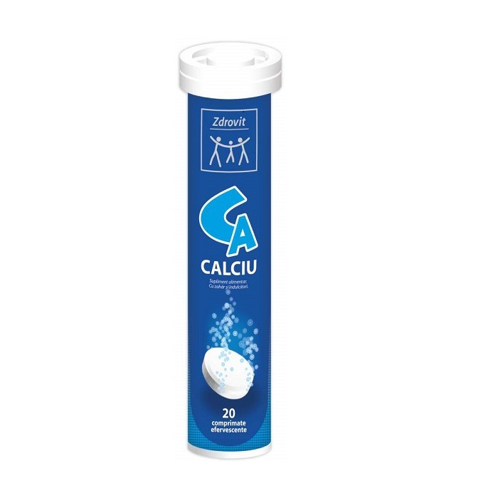 Calciu efervescent x 20 cpr