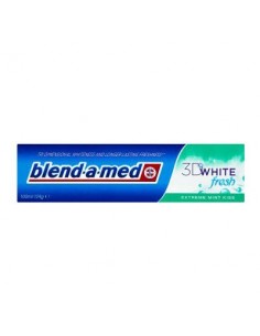 Blend a med 3D white fresh extra mint kiss x100 ml