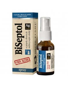 Bi Septol spray cu argint coloidal, 20 ml, Dacia Plant