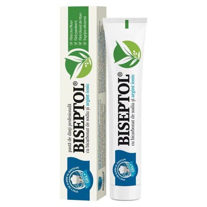 Biseptol pasta de dinti, 75ml, Dacia Plant