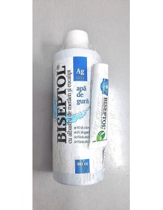 Biseptol apa de gura x 480 ml  Biseptol pasta de dinti x...