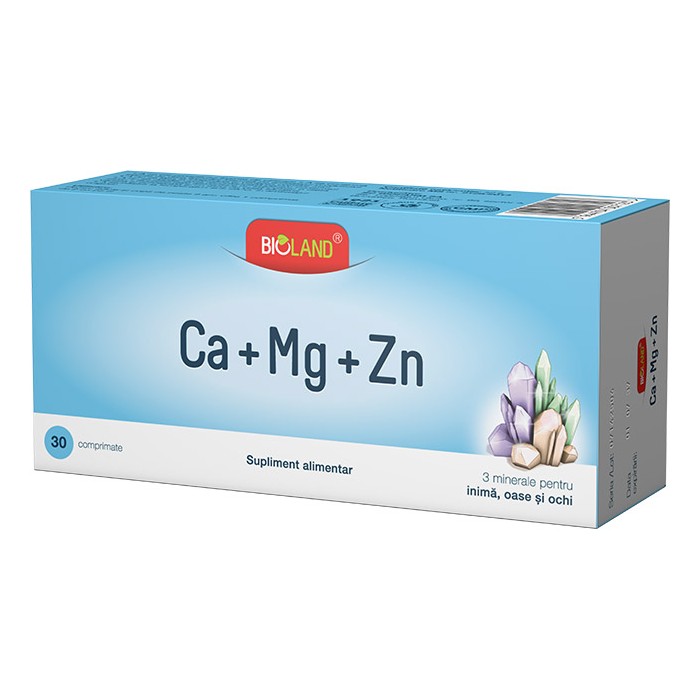 Ca Mg Zn x 30 cpr (bioland)