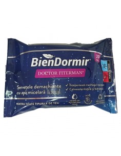 Bien dormir servetele demachiante cu apa micelara, 20...