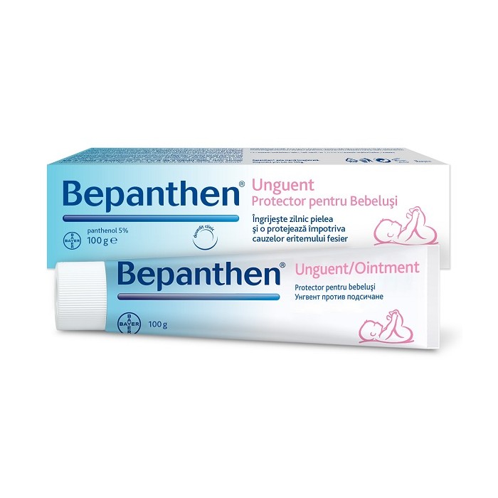 Bepanthen 50mg/g (IP), unguent, 100 de grame, Bayer