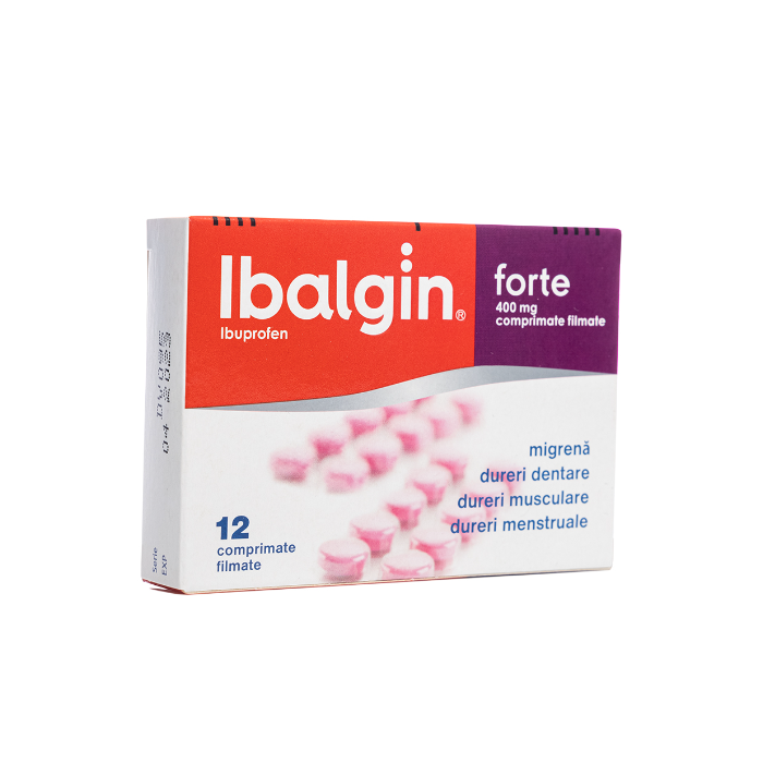 Ibalgin Forte 400mg x12cpr filmate, Sanofi...