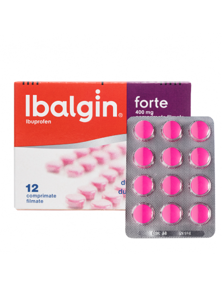 Ibalgin Forte 400mg x12cpr filmate, Sanofi Romania S.R.L. - Romania