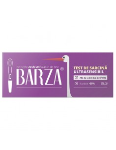 Test de sarcină ultrasensibil stilou „Barza” – 1 bucată