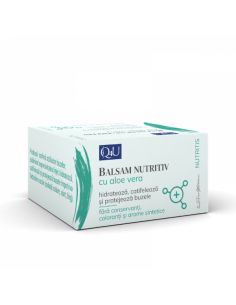 Balsam nutritiv buze Aloe Vera Q4U – 6 g