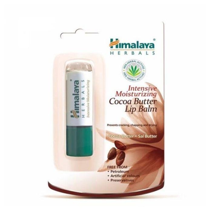 Balsam de buze cu cacao, 4.5 g, Himalaya