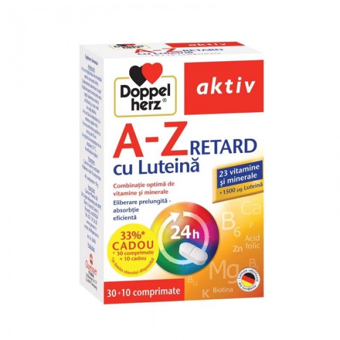 A-z retard luteina 30tbl  10tbl cadou