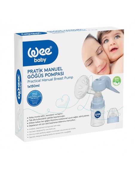 Pompa manuala pentru san cu biberon - cod 752