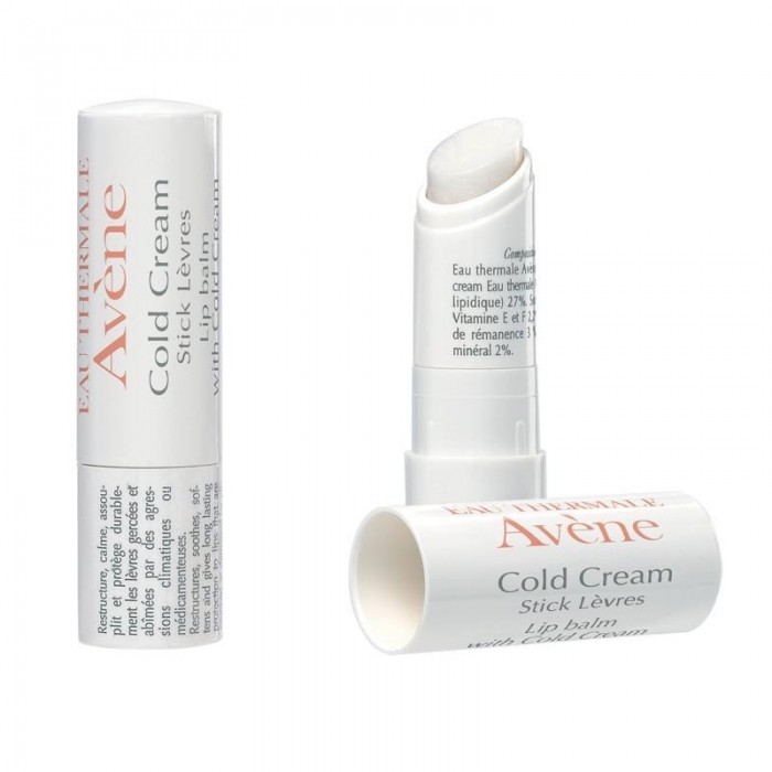 Lipstick Avene cold cream, 4g, Lab. Pierre Fabre Franta