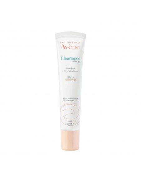 Avene Cleanance women emulsie de zi nuantatoare SPF 30, 40 ml, Pierre Fabre