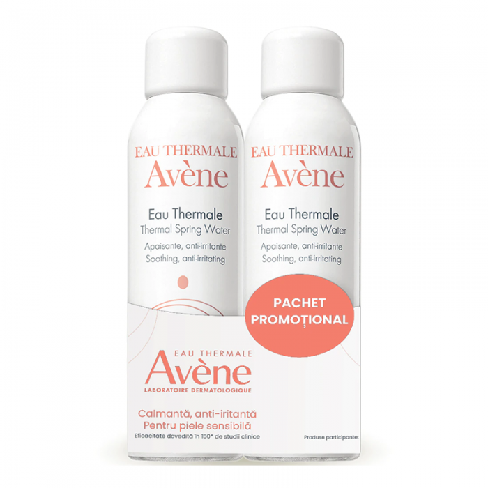 Pachet promotional 1+1 Avene apa termala, 300 ml, Lab. Pierre Fabre Franta