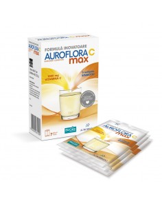 Auroflora sinbiotic  vitamina C 1000 x 7 plic