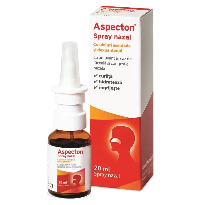 Aspecton spray nazal, 20ml, Krewel Meuselbach