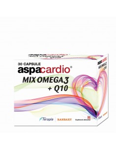 Aspacardio mix omega 3  q10 x 30cp