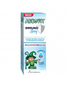 Picaturi Ascovit Immuno baby, 7.5 ml, Omega Pharma