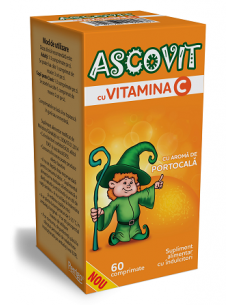 Ascovit 100mg x 60 cpr orange
