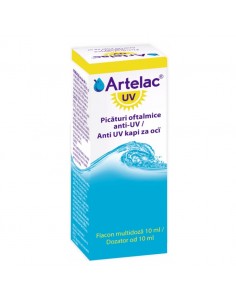 Artelac UV - soluție oftalmică 10 ml
