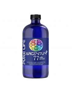 Argentum argint coloidal ionic, 77ppm, 240ml, Pure Life