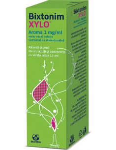Bixtonim Xylo Aroma 0,1% spr.nazal 10ml, Biofarm Sa Romania