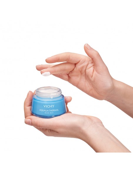 Aqualia Thermal Cremă Rehidratanta Pentru Ten Uscat Si Foarte Uscat, 50Ml, Vichy