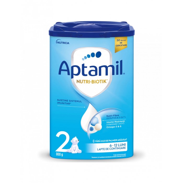 Aptamil Nutri-biotik 2, 800g, Nutricia Olanda