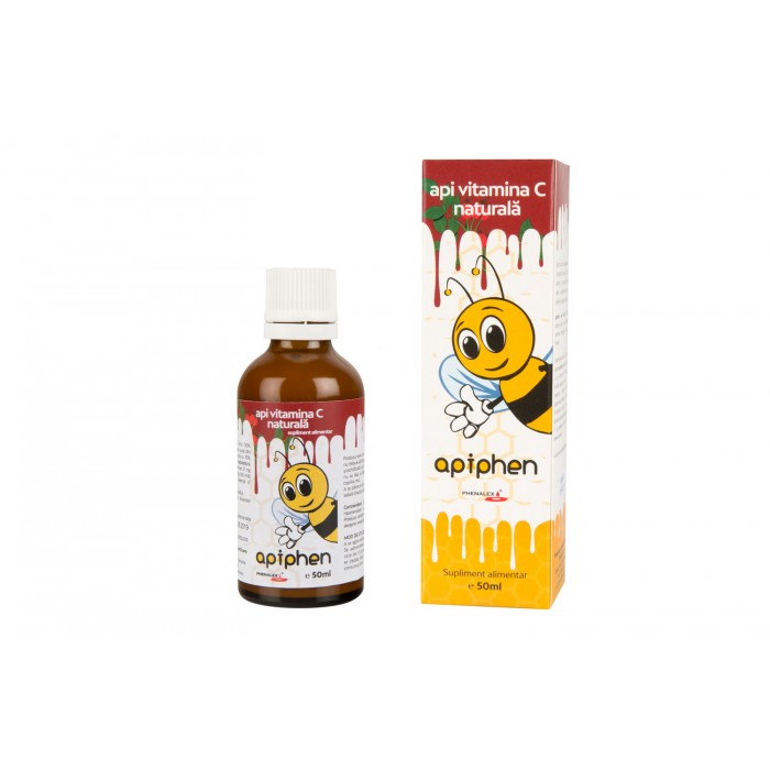 Api vitamina c naturala, 50 ml, Phenalex
