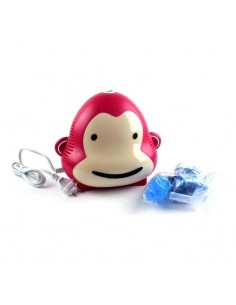 Aparat de aerosol pentru copii, maimuta roz EL001, Elecson