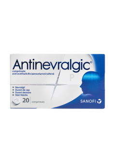 Antinevralgic P x 20 cp, Sanofi Romania S.R.L. - Romania