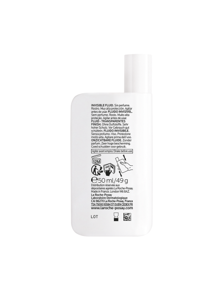 Anthelios uv-mune fluid invizibil spf 50+, La Roche-Posay