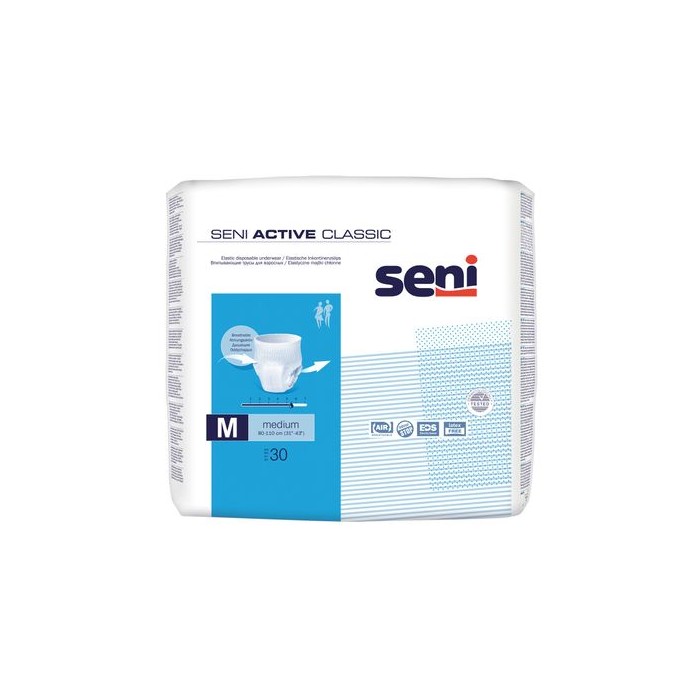 Scutece tip chilot Seni Active Medium, 30 de bucati