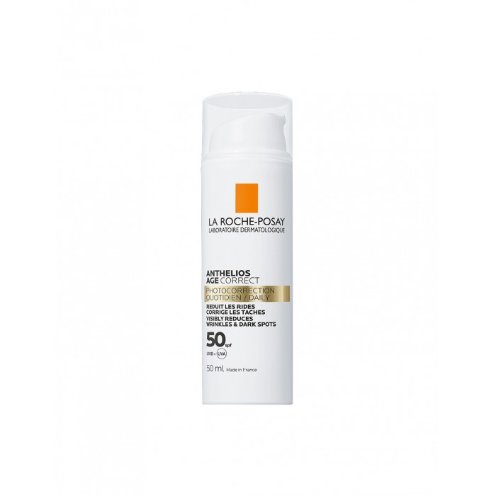 Anthelios Age Correct Crema Cu Protectie Solara Spf 50 Pentru Fata, Cu Actiune Anti-Imbatranire, 50 Ml, La Roche-Posay