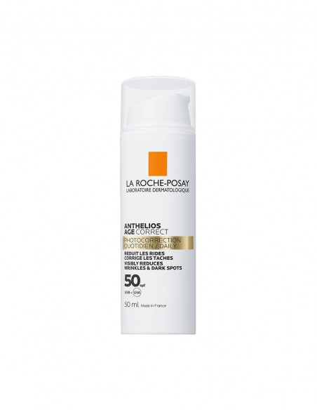 Anthelios Age Correct Crema Cu Protectie Solara Spf 50 Pentru Fata, Cu Actiune Anti-Imbatranire, 50 Ml, La Roche-Posay