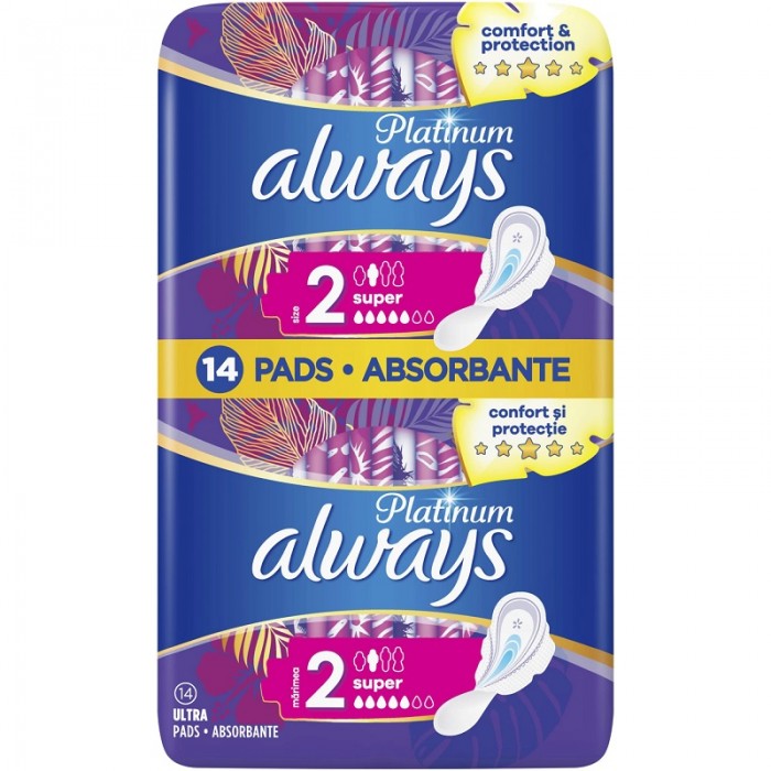 Always platinum, 14 buc, Procter & Gamble