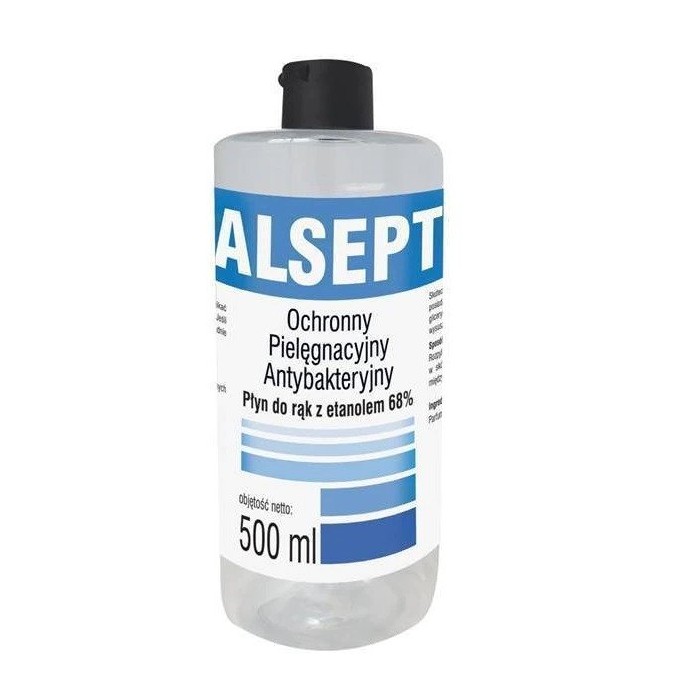 Alsept dezinfectant maini 68% alcool x 500 ml