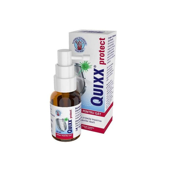 Quixx protect spray pentru gat x 20ml