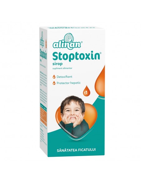 Sirop Alinan stoptoxin, 150 de mililitri  Servetele umede, 56 de bucati, Fiterman