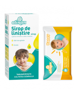 Alinan sirop de linistire, 150 de mililitri  Servetele...
