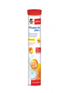 Aktiv vitamina D3 2000UI x 15 cpr. eff