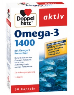 Aktiv omega 3 1400mg x 30cps