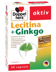Aktiv lecitina  gingko x 30cps