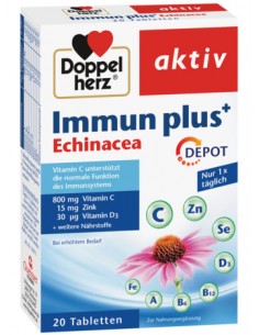 Aktiv Immun plus  echinacea x 20 cpr film, Doppelherz