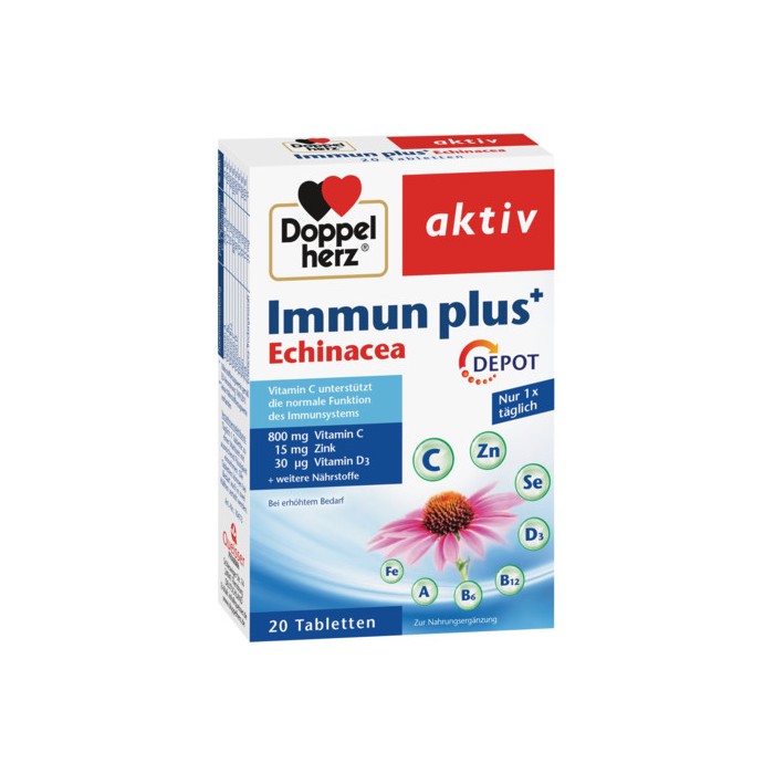 Aktiv Immun plus  echinacea x 20 cpr film, Doppelherz