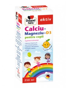 Aktiv ca  mg  d3 pentru copii x 250ml, Doppelherz