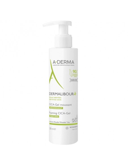 A-Derma Dermalibour+ Cica gel spumant purificator, 200ml, Pierre Fabre